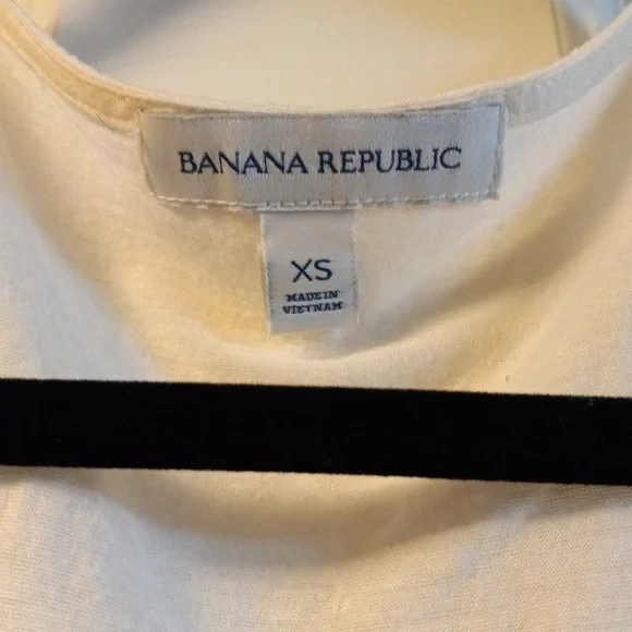 Banana Republic White Sleeveless Top Size XS - Picture 3 of 4